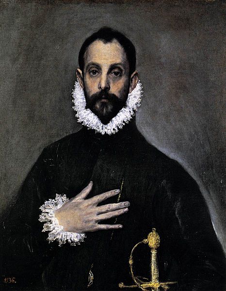 Nobleman with his Hand on his Chest